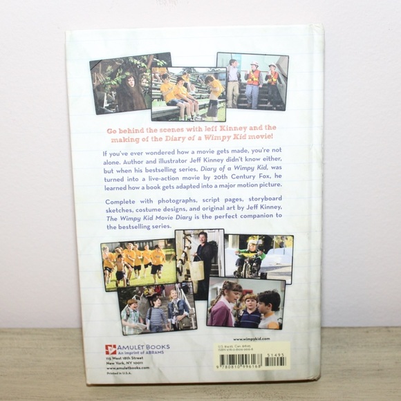 The Wimpy Kid Movie Diary Jeff Kinney - Picture 2 of 4